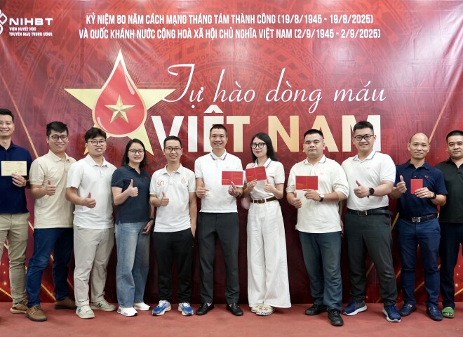 CBNV SCI GROUP THAM GIA HIẾN MÁU NHÂN ĐẠO - TRAO GIỌT HỒNG YÊU THƯƠNG