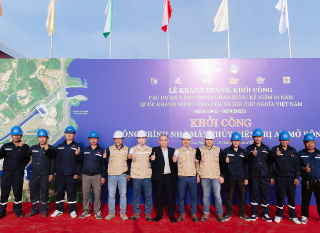 GROUNDBREAKING CEREMONY OF TRI AN HYDROPOWER PLANT EXPANSION