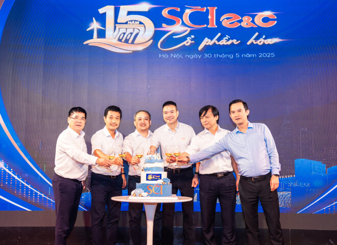LỄ KỶ NIỆM 15 NĂM CỔ PHẦN HÓA SCI E&C: TRỌN CẢM XÚC, VỮNG NIỀM TIN