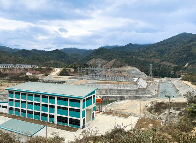 NAM SAM 3 HYDROPOWER PLANT HAS BEEN OFFICIALLY PUT INTO COMMERCIAL OPERATION