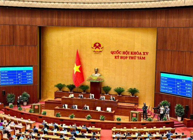 Quốc hội chính thức thông qua Luật Điện lực (sửa đổi) với tỷ lệ tán thành cao