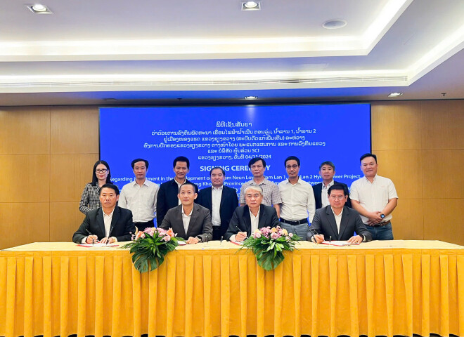 SCI GROUP COMPLETED SHARE TRANSFER TRANSACTION OF DOWNSTREAM NAM NEUN LOWER, NAM LAN 1, 2 HYDROPOWER PROJECTS