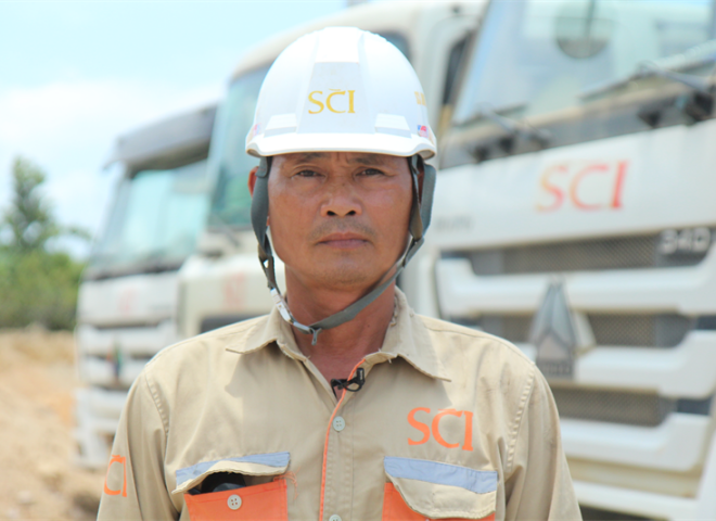 “Tổng quản” đội xe máy SCI trên công trường điện gió