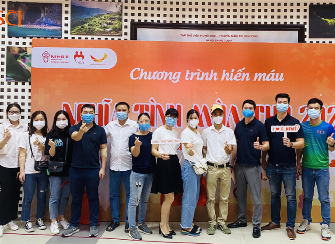 SCI Group - Chung tay vì cộng đồng - Chương trình hiến máu Nghĩa tình mùa thu 2021