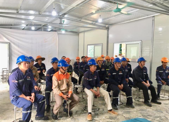 An toàn lao động trên công trường dự án Nam Sam 3