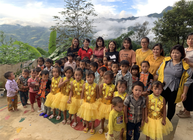 Chương trình từ thiện “Trung thu cho em 2020” tại bản Ma Can, xã Dào San, huyện Phong Thổ, tỉnh Lai Châu