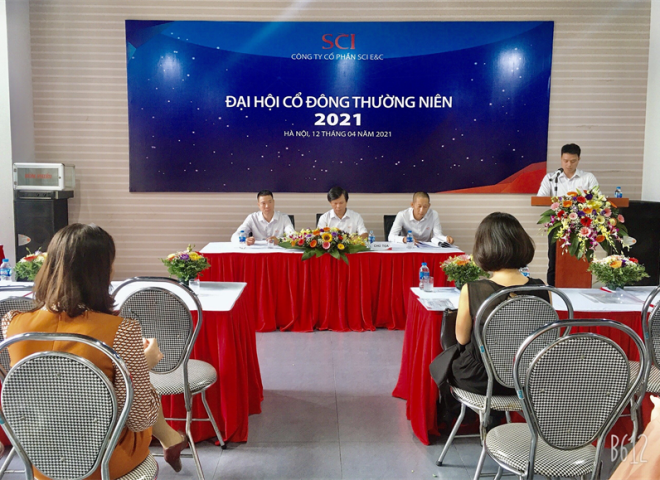 Đại hội cổ đông thường niên Công ty Cổ Phần SCI E&C 2021