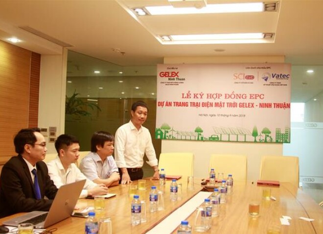 SCI Group hoàn thành lắp đặt tuabin gió đầu tiên tại Dự án Điện gió Gelex 1,2,3