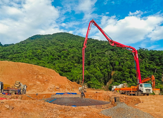 SCI Group hoàn thành đổ bê tông 46/46 móng trụ tuabin