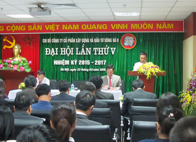 Sicco tổ chức Đại hội Đảng lần thứ V nhiệm kỳ 2015 - 2017