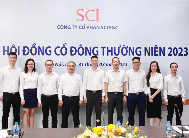 Đại hội đồng cổ đông thường niên Công ty Cổ phần SCI E&C 2023: Đặt mục tiêu trả cổ tức 8%