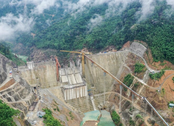 SCI completed RCC works at Nam Sam 3 HEP