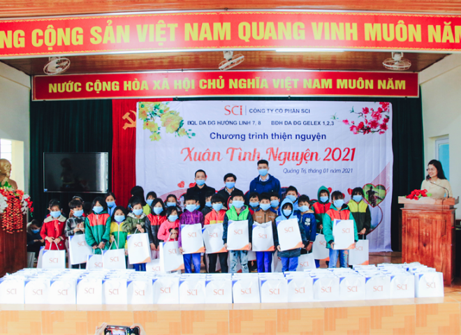 SCI Group tổ chức chương trình thiện nguyện “Xuân tình nguyện 2021”