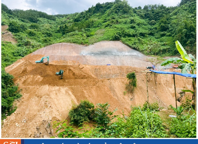 Focus on construction of the waterway - Nam Xe hydropower project