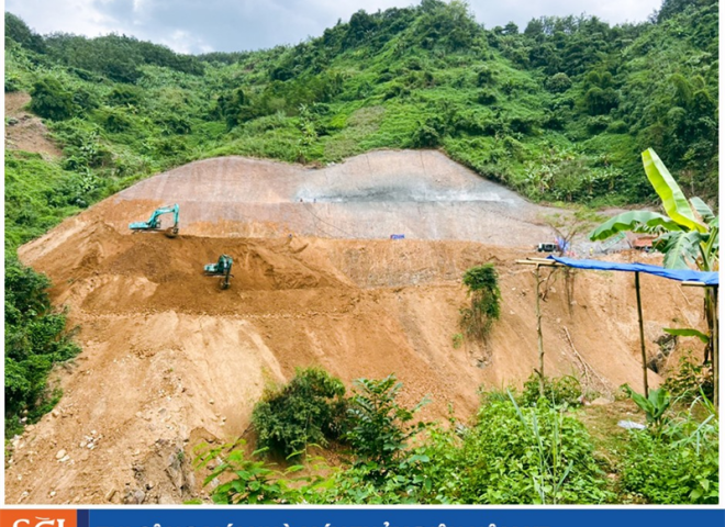 Tập trung thi công tuyến năng lượng dự án thủy điện Nậm Xe