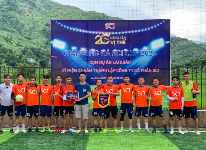 Sôi động giải bóng đá SCI Cup 2023 chào mừng kỷ niệm 20 năm thành lập SCI