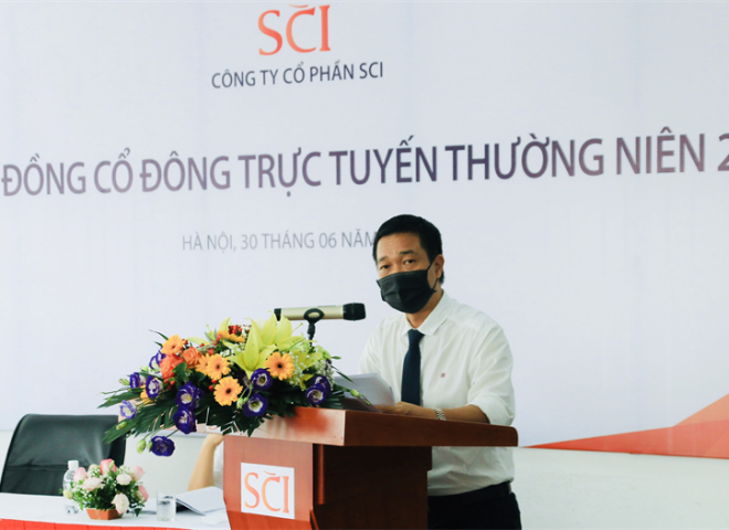 Công ty Cổ phần SCI tổ chức Đại hội cổ đông thường niên 2021 theo hình thức trực tuyến